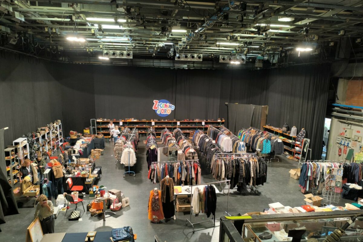 Il mercatino vintage nello Studio Televisivo dello Zecchino d’Oro